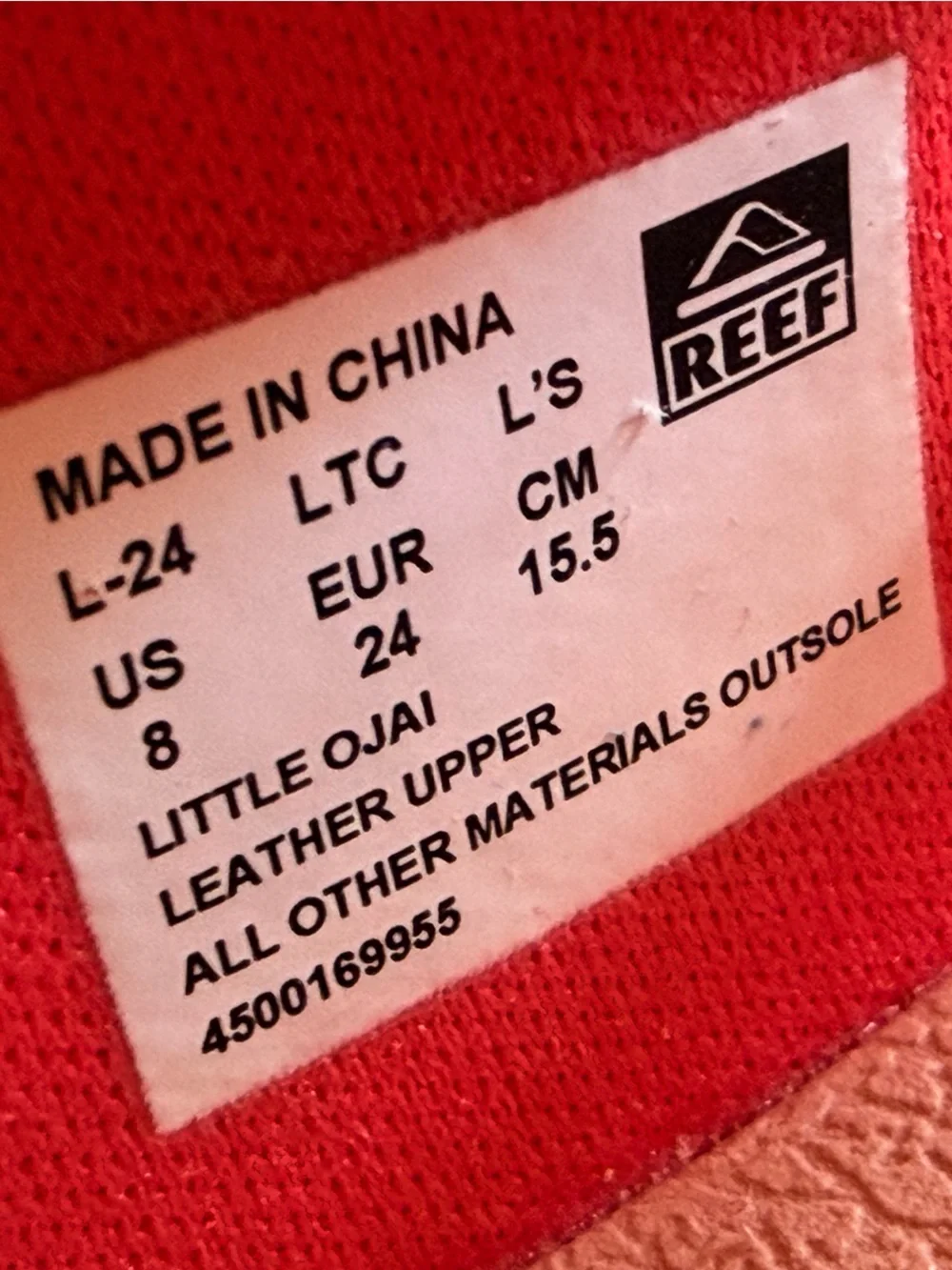 🩷 Reef Little Ojai - Cameo Rose Tropics 🩷